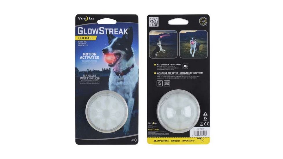 Nite Ize GlowStreak LED Ball Red GSB-10-R7