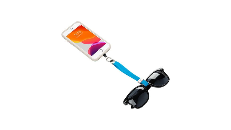 Nite Ize Hitch Phone Anchor + Stretch Strap, Blue, HPSS-03-R7