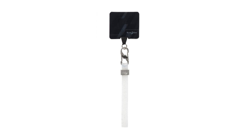 Nite Ize Hitch Phone Anchor + Stretch Strap, White Sparkle, HPSS-0211-R7