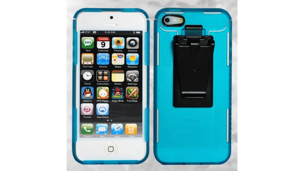 Nite Ize iPhone 5 Connect Case - Translucent Turquoise CNT-IP5-69TC