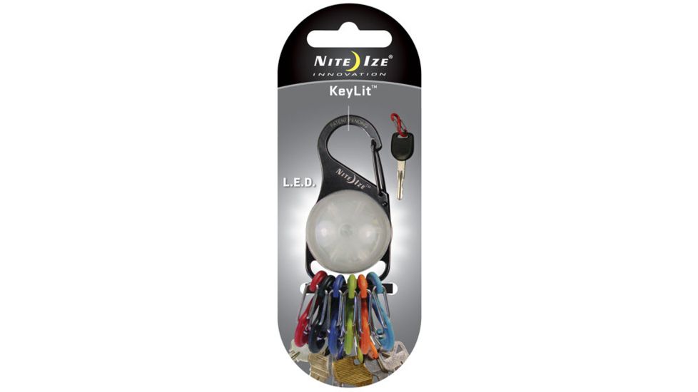 Nite Ize Key Rack KeyLit/Metal Key Holder- White KRL-03-02 