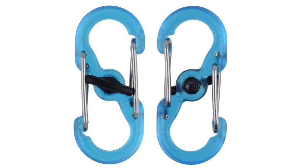 Nite Ize KeyRack Locker Stainless - S-Biner Plastic MicroLocks KLKP-01-R3