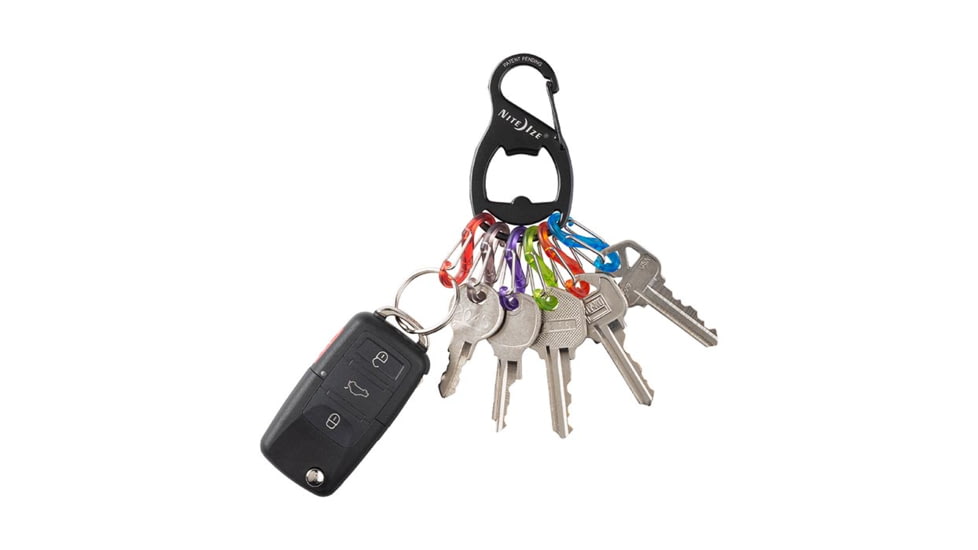 Nite Ize KeyRack+ S-Biner, Black, KRB2-01-R6