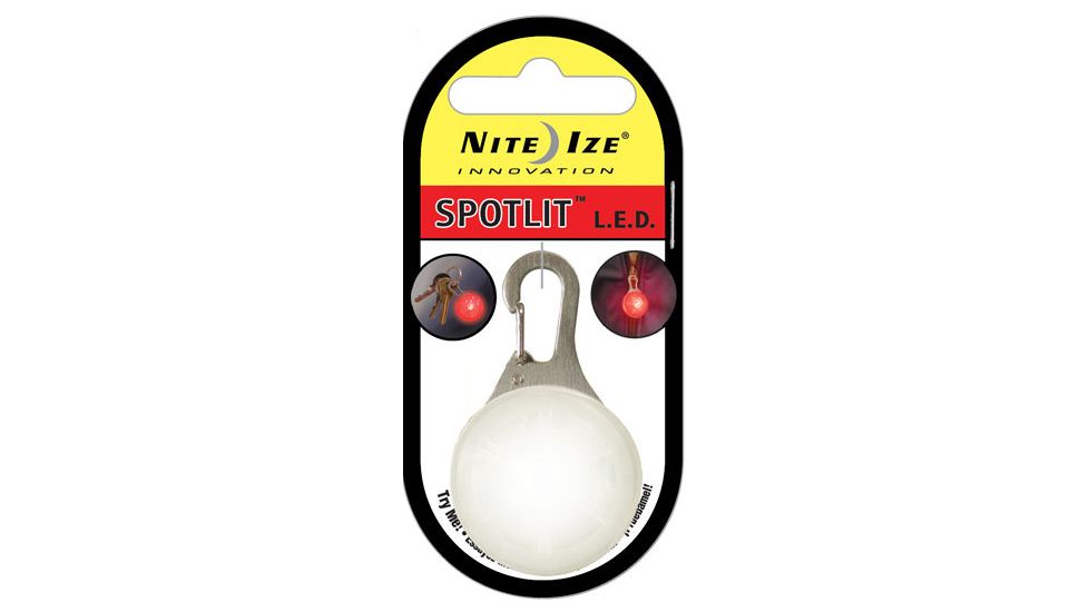 Nite Ize LED Eco Staple Packaging SpotLit Red SLG 06 10 