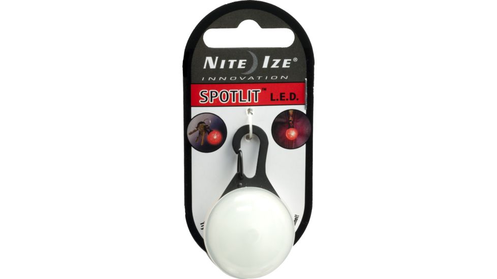 Nite Ize LED Eco Staple Packaging SpotLit Red/Black Gates MSL 03 10