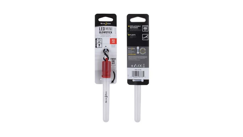 Nite Ize LED Mini Glowstick, Red, MGS-10-R6