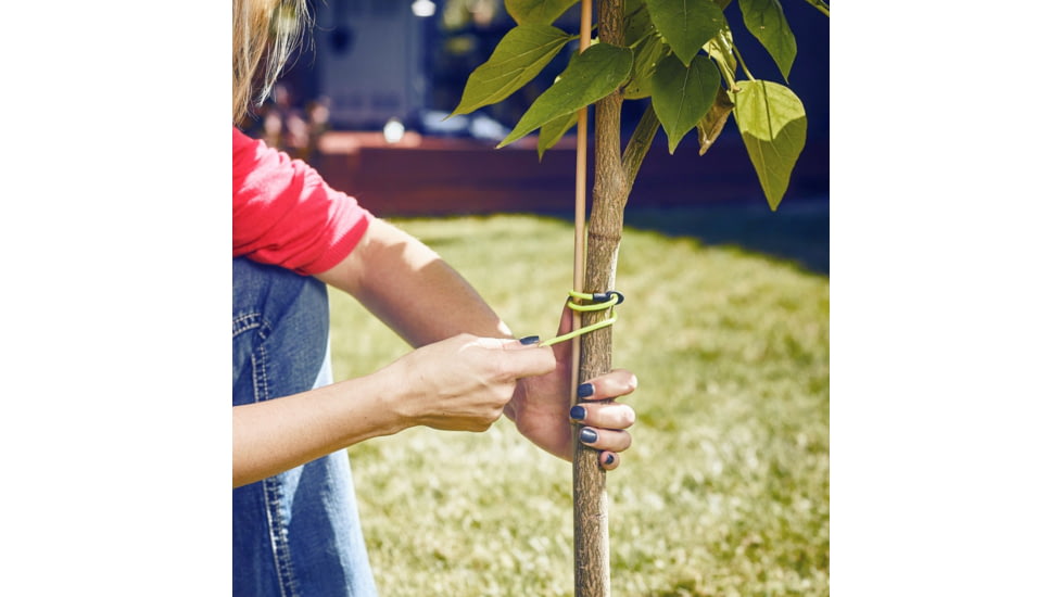 Nite Ize Loopable Twist Gear Tie, 18 in, 2 Pack, Neon Yellow, 18, GLS18-33-2R3