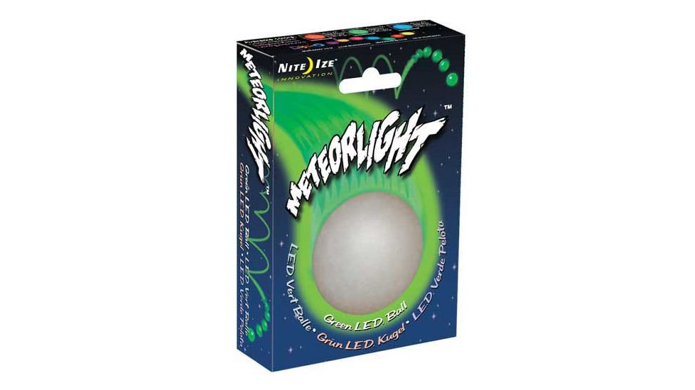 Nite Ize MeteorLight Ball LED Light Up Ball Green