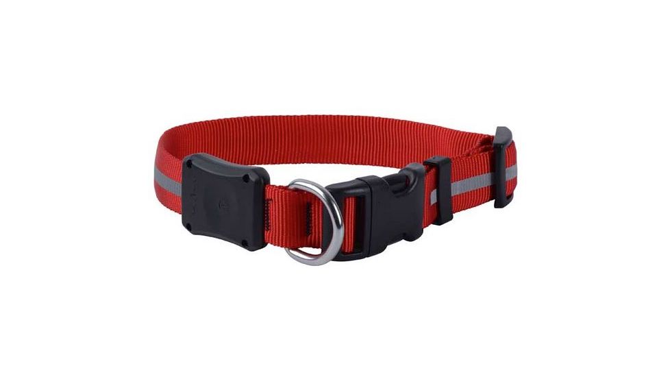 Nite Ize Nite Dawg LED Light Up Dog Collar L Red, L NND2L-10-R3