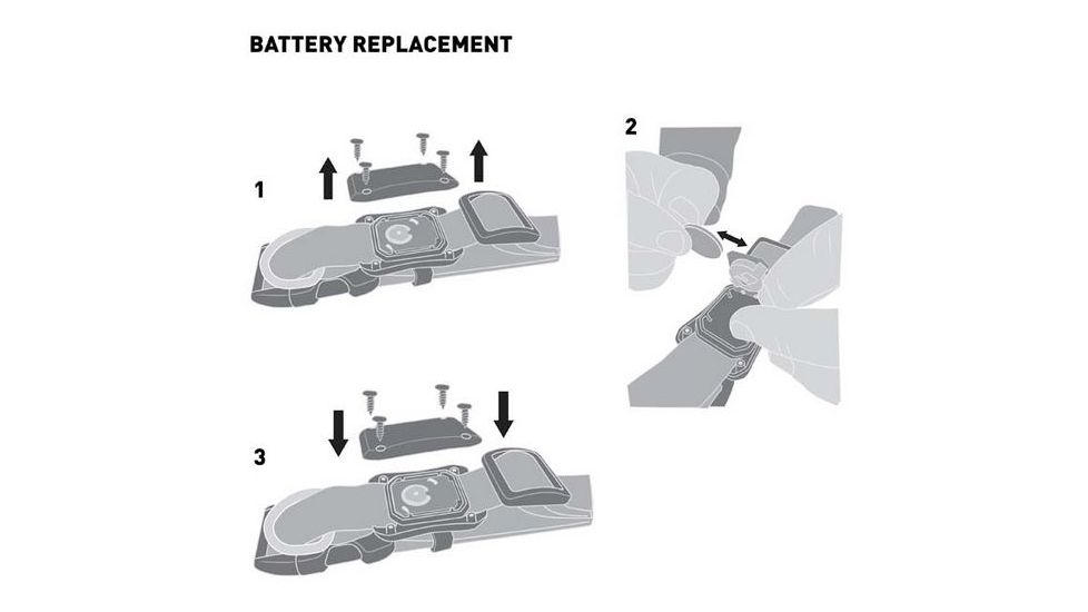 Nite Ize Nite Dawg LED Light Up Dog Collar L Red, L NND2L-10-R3