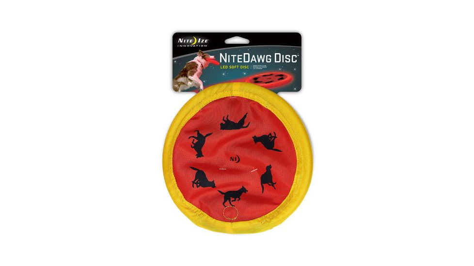 Nite Ize Nite Dawg Soft Led Disc Red Red Dog