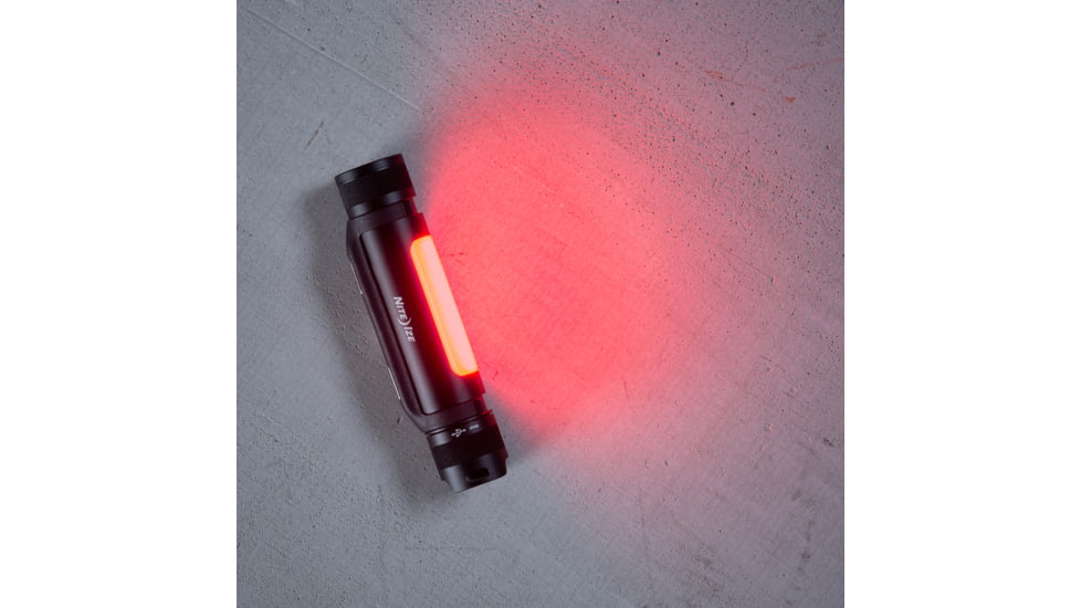 Nite Ize NiteHowl Rechargeable LED Safety Disc-O Select Necklace, Mini, NHOMR-07S-R3