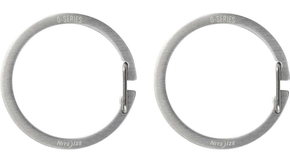 Nite Ize O-series Gated Key Ring - 2 Pack - OS-11-2R6