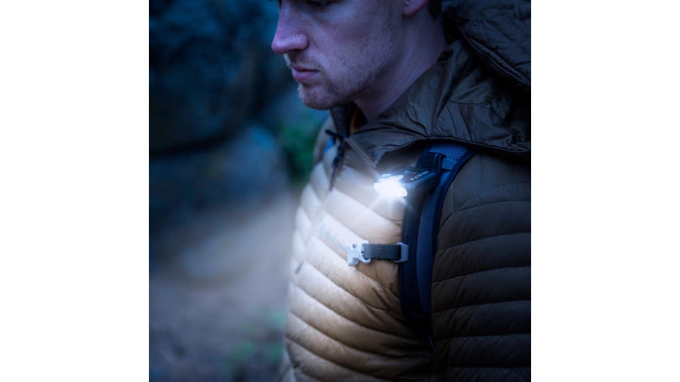 Nite Ize Radiant 170 Rechargeable Clip Light, Black, Micro, R170RC-01-R7