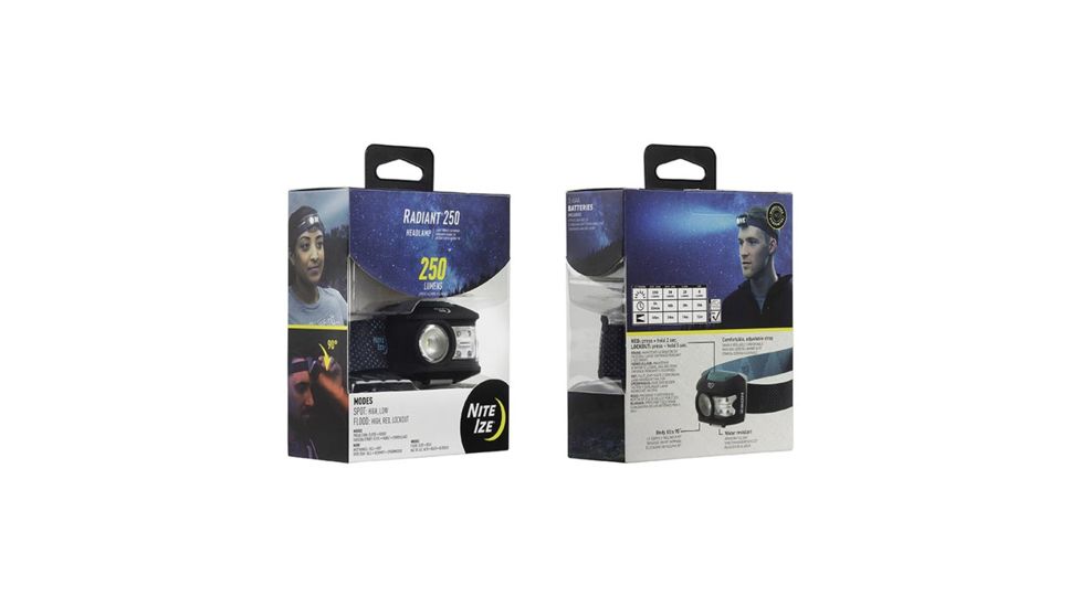 Nite Ize Radiant 250 Headlamp, Teal R250H-36-R8