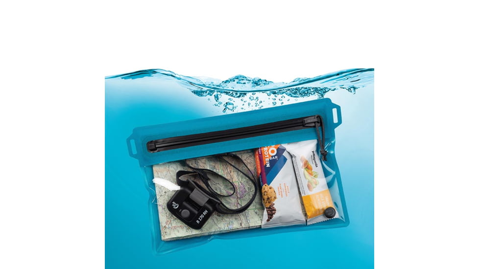 Nite Ize RunOff Waterproof Medium Travel Pouch, Blue, Medium, ROFM-03-R3