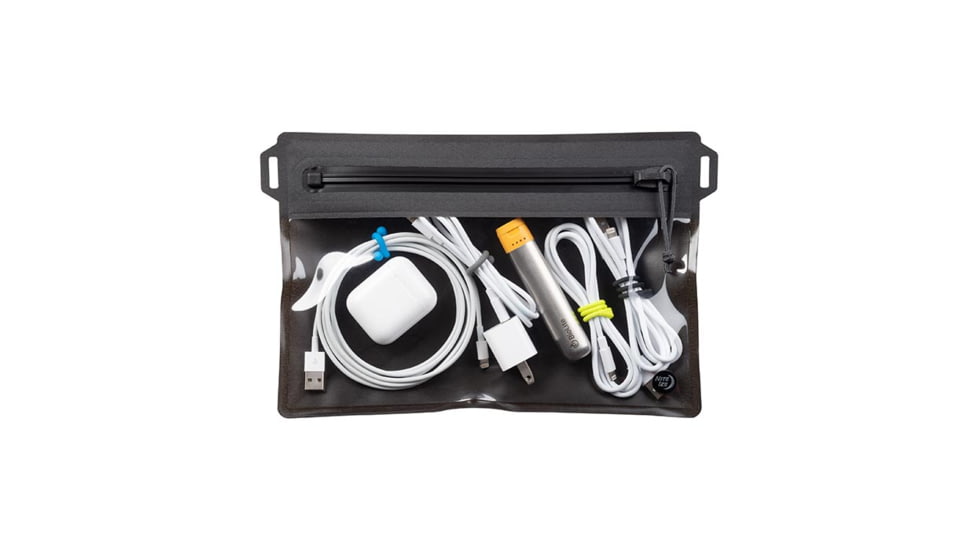 Nite Ize RunOff Waterproof Medium Travel Pouch, Charcoal, Medium, ROFM-09-R3