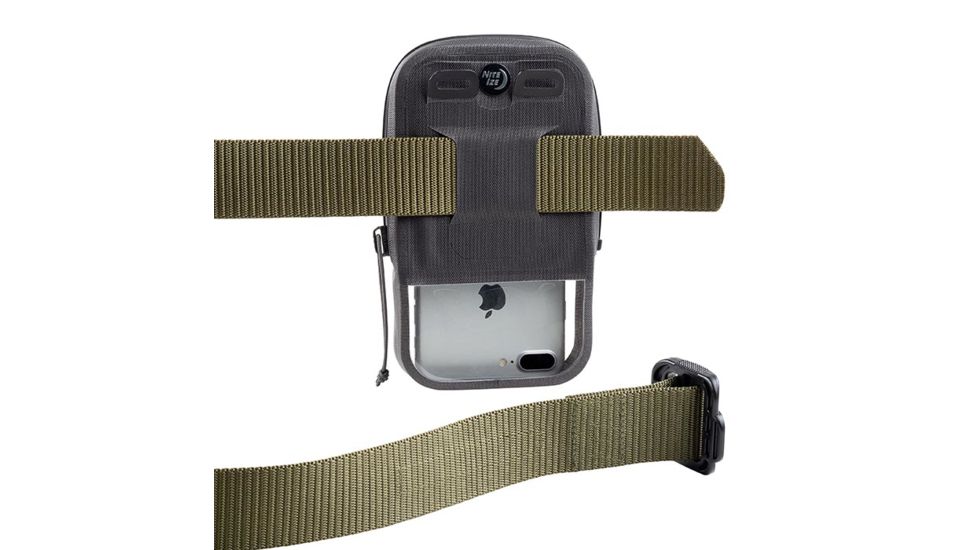 Nite Ize RunOff Waterproof Phone Case, Charcoal, One Size, ROPC-09-R3