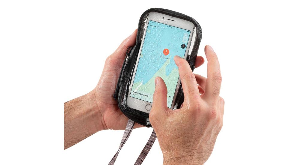 Nite Ize RunOff Waterproof Phone Case, Charcoal, One Size, ROPC-09-R3