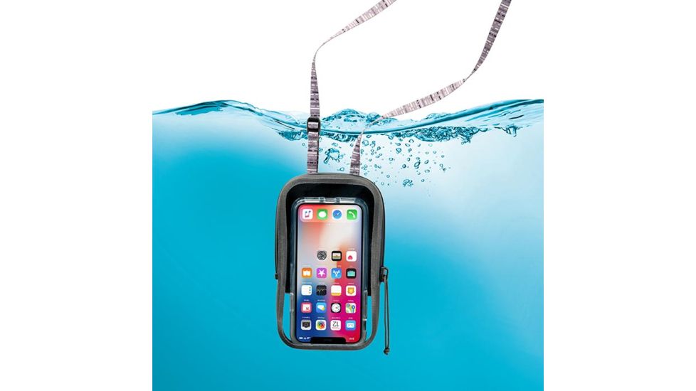 Nite Ize RunOff Waterproof Phone Case, Charcoal, One Size, ROPC-09-R3