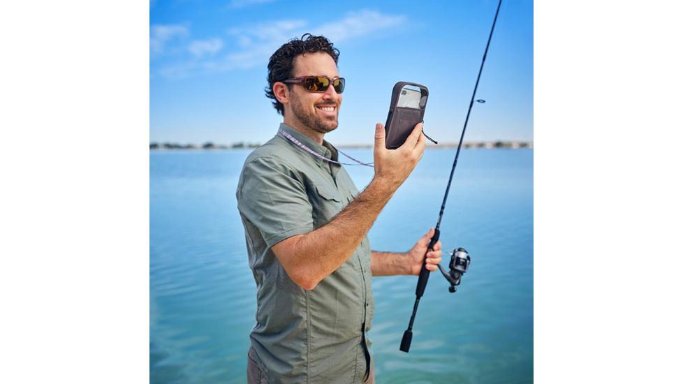 Nite Ize RunOff Waterproof Phone Case, Charcoal, One Size, ROPC-09-R3