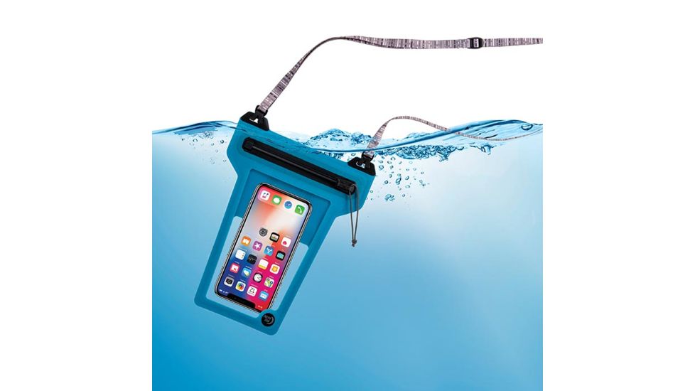 Nite Ize RunOff Waterproof Phone Pouch, Blue, One Size, ROPPL-03-R3
