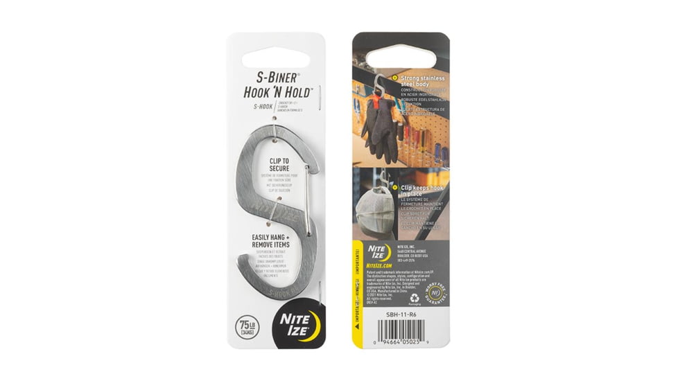 Nite Ize S-Biner Hook N Hold, SBH-11-R6