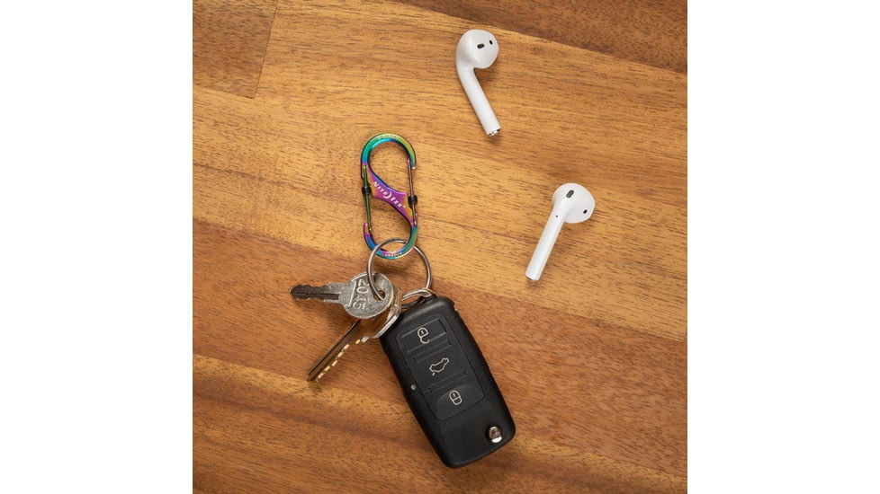 Nite Ize S-Biner SlideLock Stainless Steel #2, Spectrum, 2, LSB2-07-R3