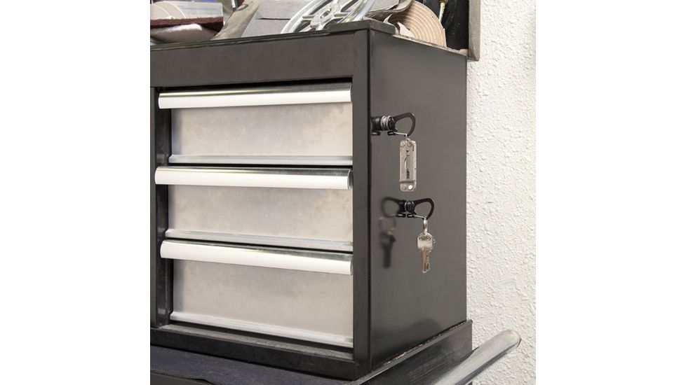 Nite Ize SlideLock 360 Magnetic Locking Carabiner , Blue, MSBL-03-R7