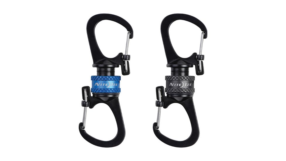 Nite Ize SlideLock 360 Magnetic Locking Carabiner , Blue, MSBL-03-R7