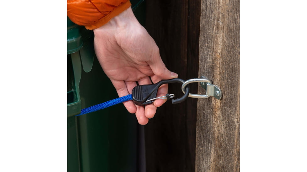 Nite Ize Slidelock Carabiner Bungee, Blue - BSL36-03-R3