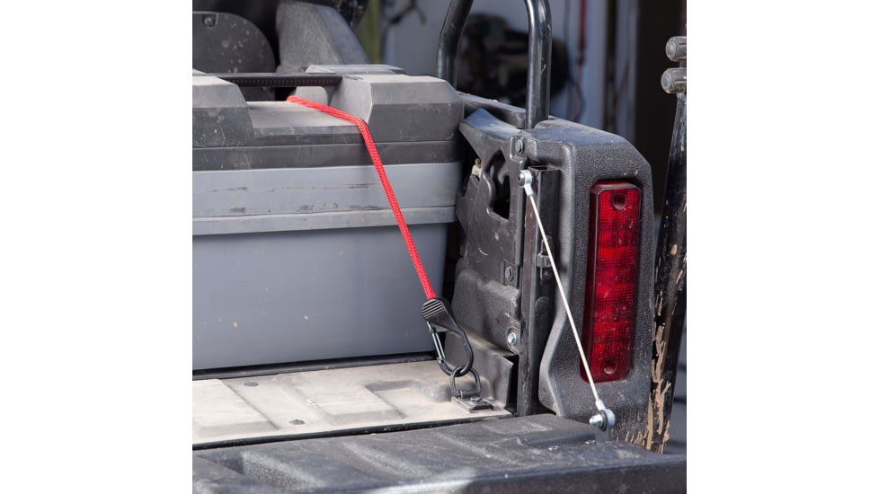 Nite Ize Slidelock Carabiner Bungee, Red, BSL24-10-R3