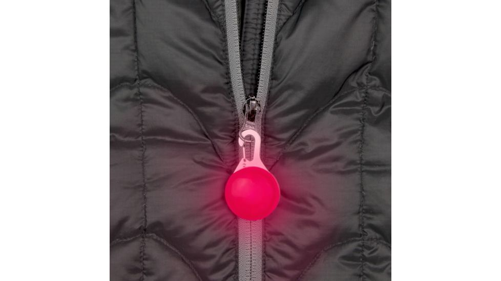 Nite Ize SpotLit Carabiner LED Light, Standard Packaging, Pink Plastic/White LED SLG12-03-02