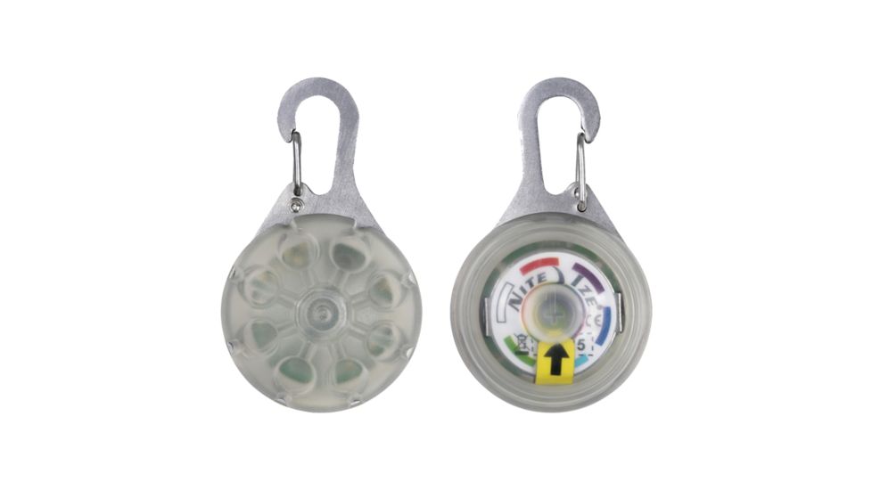 Nite Ize SpotLit LED Carabiner Light, Disc-O Select, SGS-07S-R6