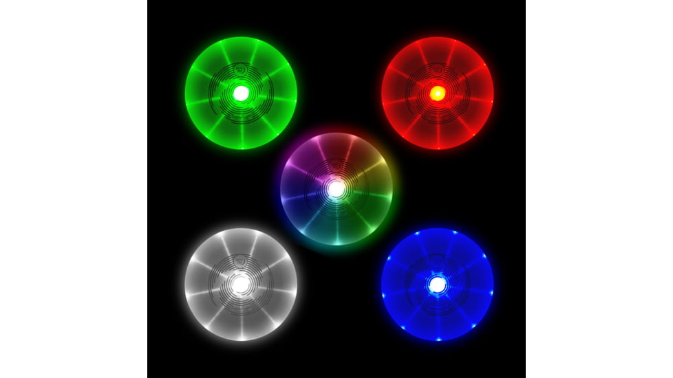 Nite Ize Spotlit Rechargeable Carabiner Light, Disc-O Tech, SLGSR-07S-R6