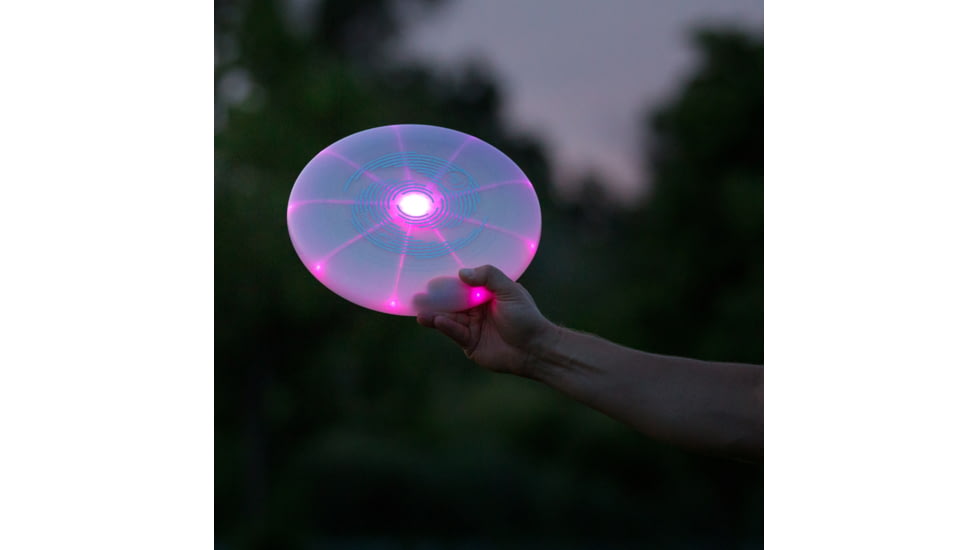 Nite Ize Spotlit Rechargeable Carabiner Light, Disc-O Tech, SLGSR-07S-R6