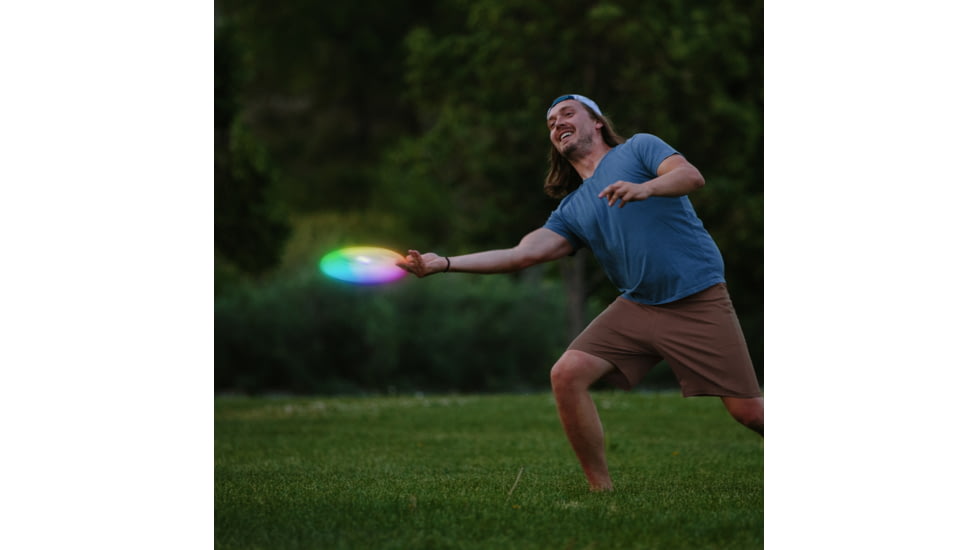 Nite Ize Spotlit Rechargeable Carabiner Light, Disc-O Tech, SLGSR-07S-R6