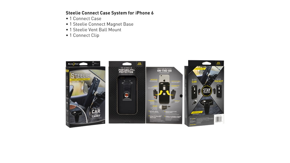 Nite Ize Connect Case for iPhone 6 Plus,Clear CNTI6P-04-R8