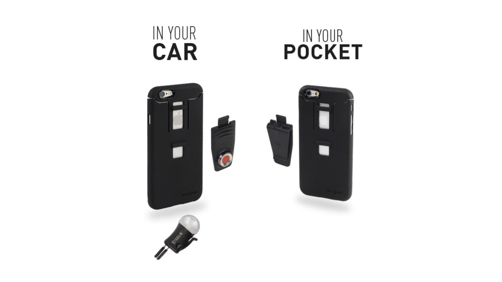 Nite Ize Connect Case for iPhone 6 Plus,Slate CNTI6P-27-R8