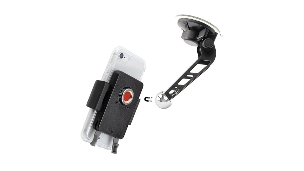 Nite Ize Steelie Squeeze Windshield Kit, STSWK-01-R8