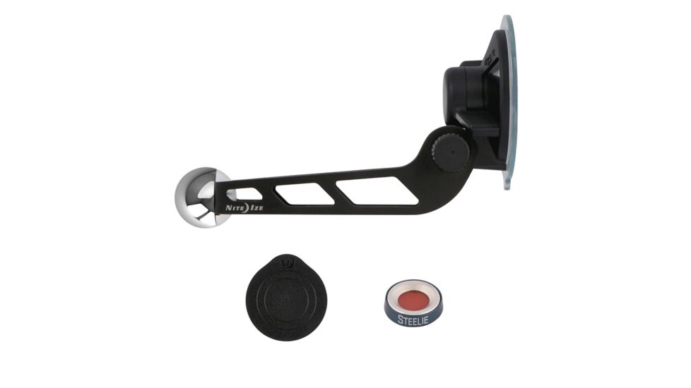 Nite Ize Steelie Windshield Mount Kit Plus, Universal STWSKP-01-R8