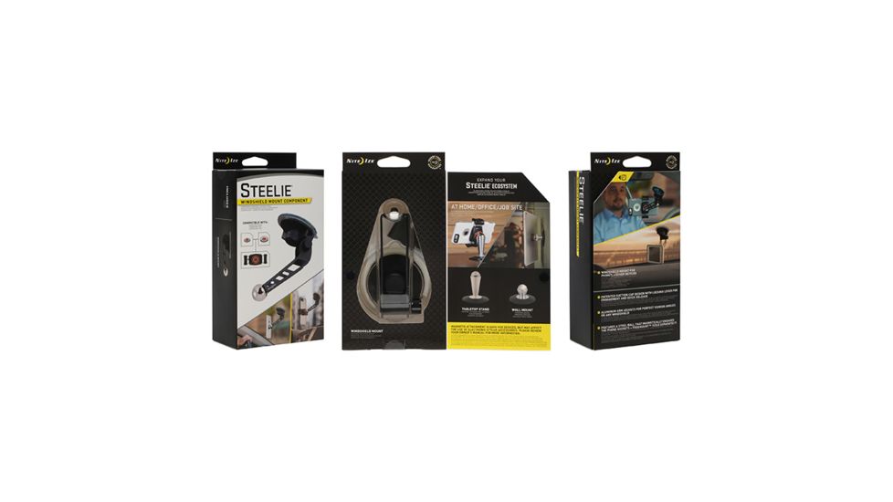 Nite Ize The Steelie FreeMount Windshield Kit, STFWK-01-R8