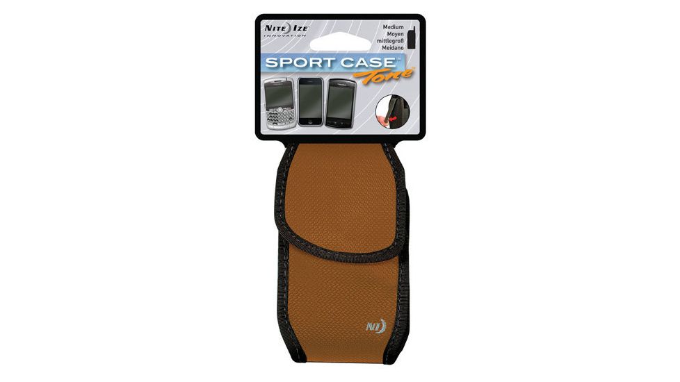 Nite Ize Tone Sport Case, Medium- Rust TSCM-03-16