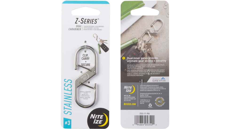 Nite Ize Z-series Dual Carabiner - ZS3-11-R6