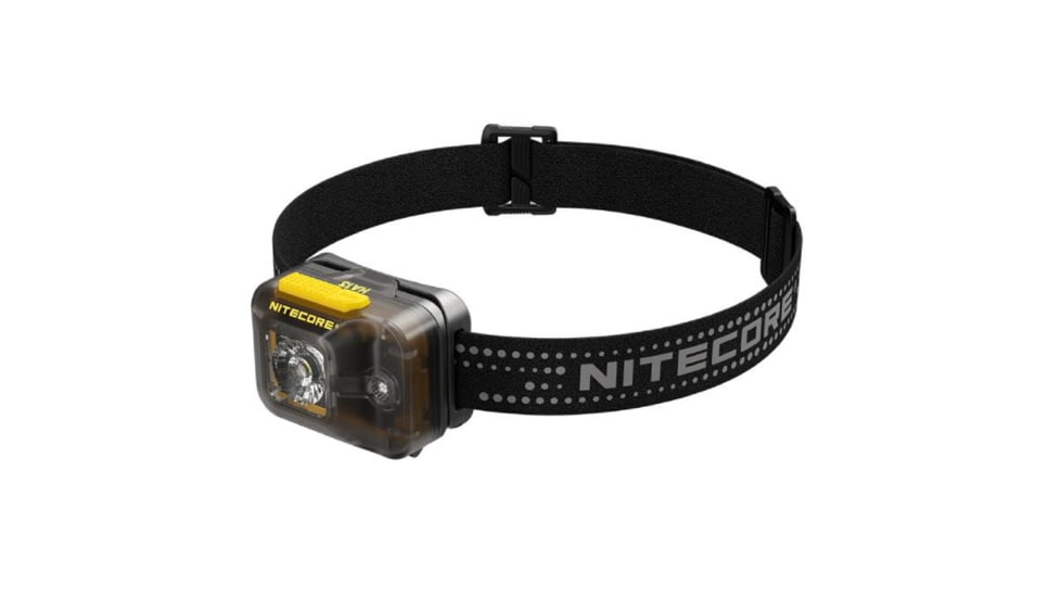 Nitecore HA13 Lightweight LED Headlamp, AAA, 350 Lumen, Black, FL-NITE-HA13