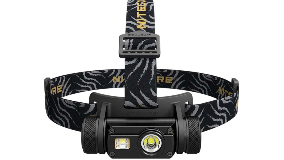 Nitecore HC65 1 x 18650/ 2 x CR123A/ 16340 CREE XM-L2 U2 LED Rechargeable Headlamp, 1000 Lumens, Black, HC65