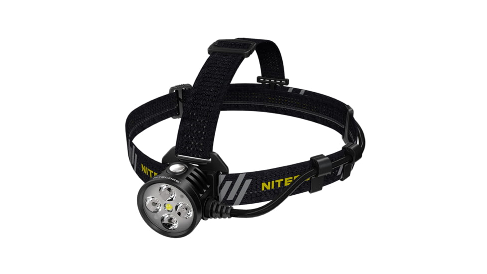Nitecore HU60 1600 Lumen Focusable Rechargeable Headlamp, Black, 6952506406104