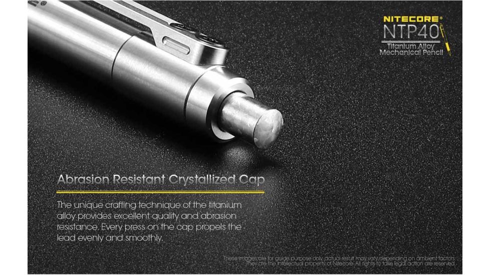 Nitecore Mechanical Pencil, Silver, NTP40