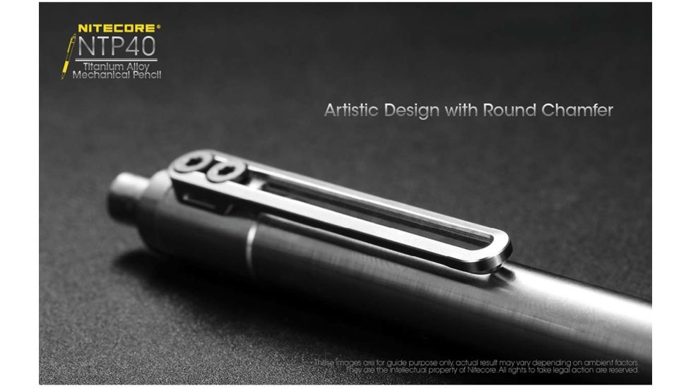 Nitecore Mechanical Pencil, Silver, NTP40