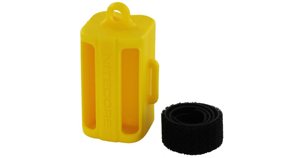 Nitecore Multi-Purpose Portable Battery Magazine, NBM40, Yellow, NBM40-YELLOW